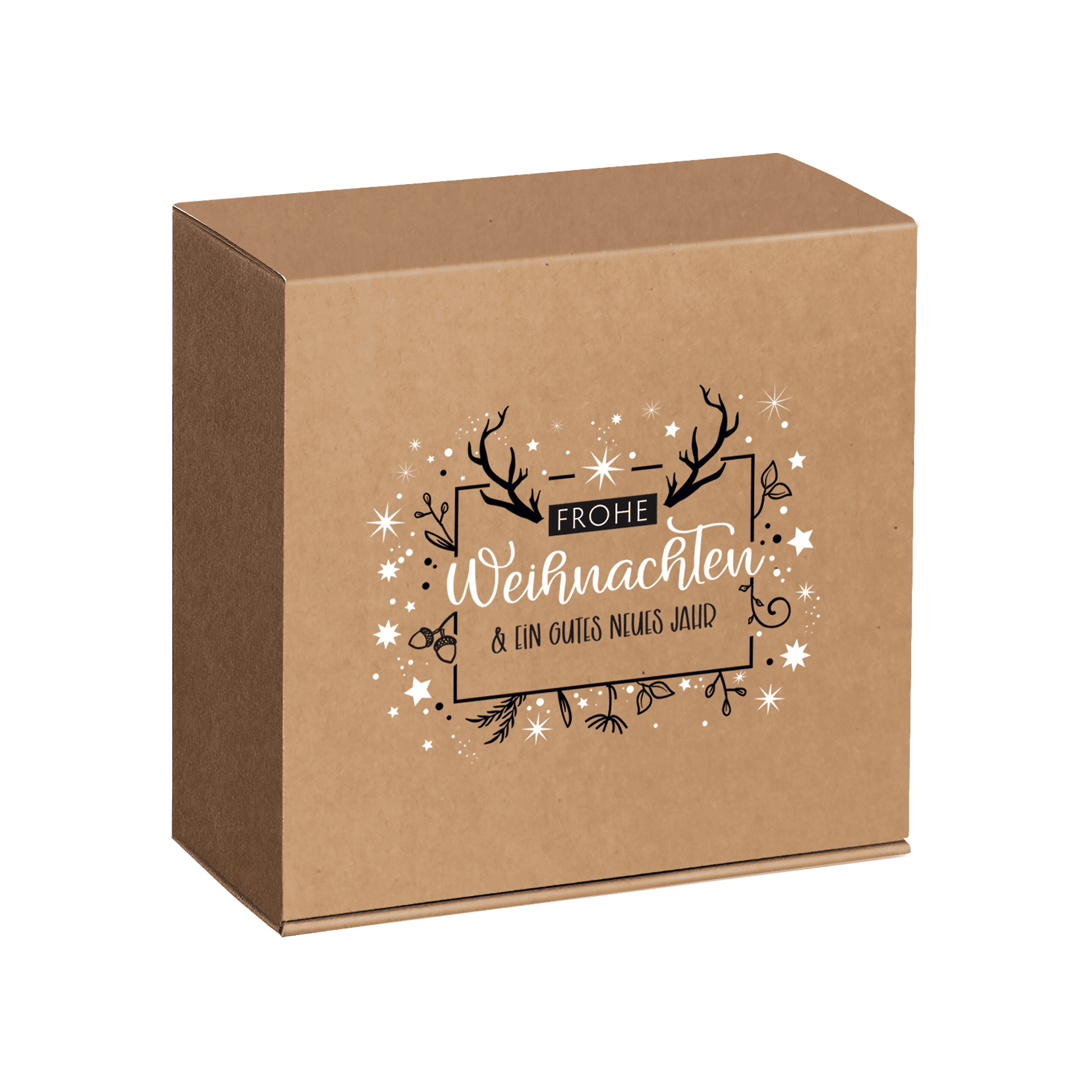 Geschenkbox - Frohe Weihnachten - mittel