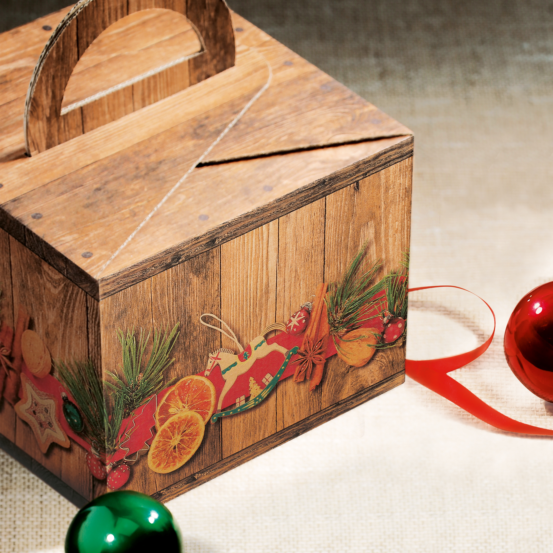 Tragebox - Weihnachtsmarkt